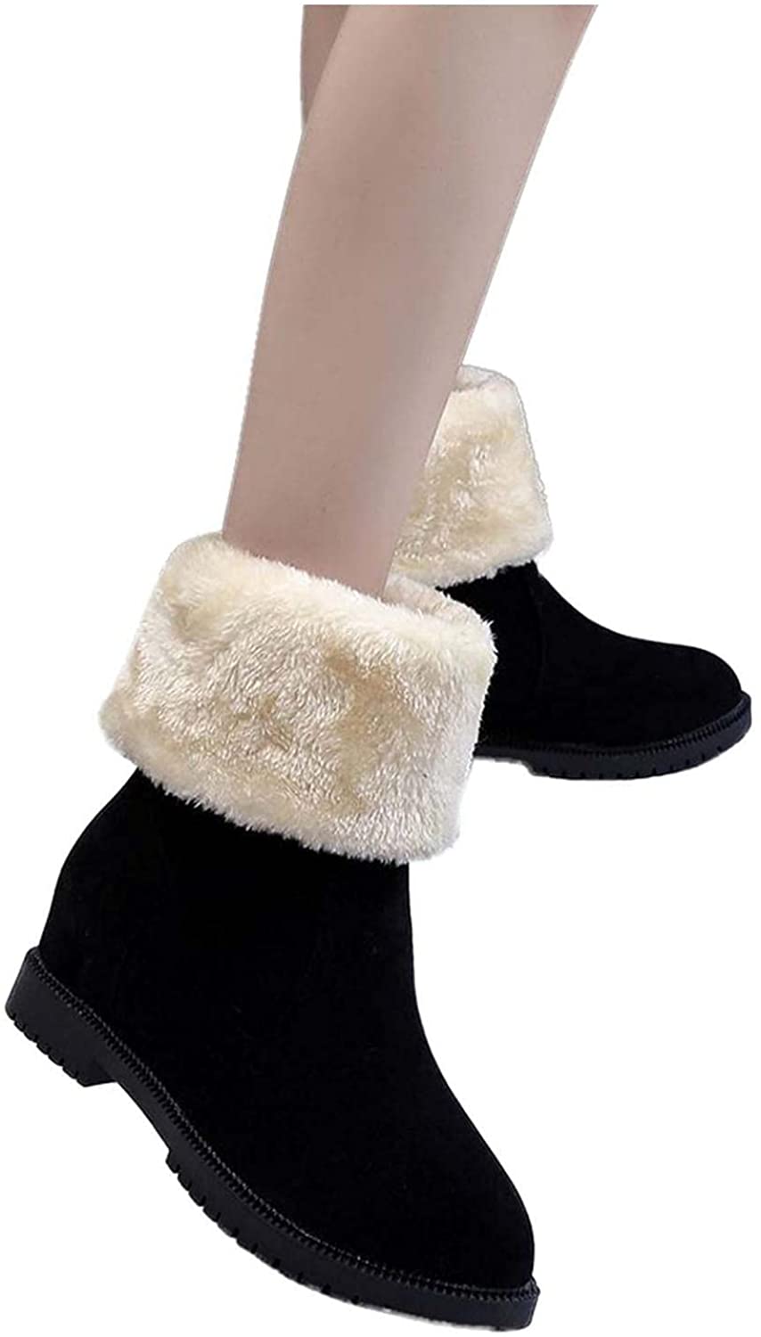 Papsiter Women Pointed Toe Stitching Color High Heel Pumps Ankle Buckle Stiletto 16CM Metal Stiletto Black and Red Size 6