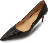 AMARANTOS Women's Fashion Shoes Sexy High Heels Thin Stiletto Slip On Pointed Toe High Heel Pumps Dress Party Shoes for Ladies 8.5CM Heel US Size 5-12